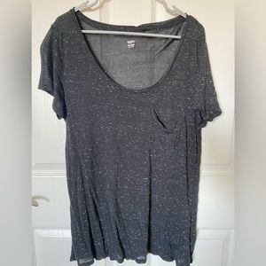 Sheer black/grey t-shirt